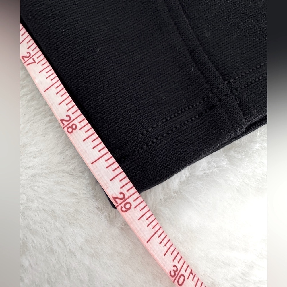 Assets by Spanx Black Ponte Knit Leggings, Size XL - NWOT - Picture 8 of 8
